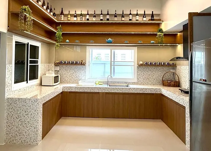 度假居 5br Sleeps 10 Pool 2minbts Rooftop Free Airport Pickup